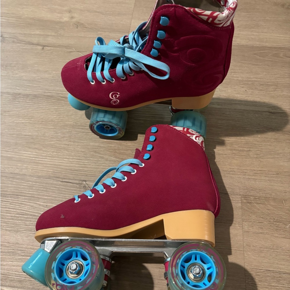 Pink Woman’s Roller Skates